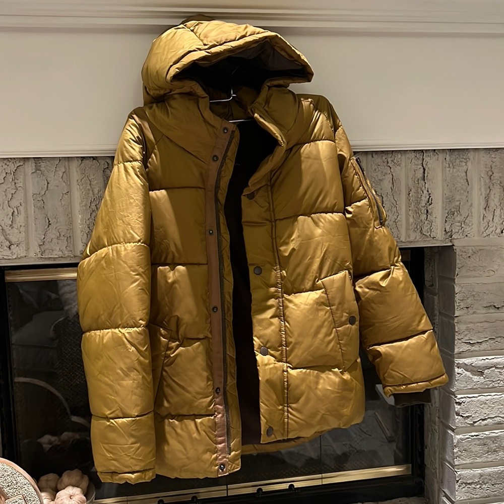 Zara kids mustard colored jacket